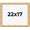 PosterPalooza | Minimalist Shadow Box Brown Picture Frame - UV Acrylic, Backing Board, Hanging Hardware - 2 of 4