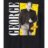 Men's Seinfeld George Short Sleeve Graphic T-Shirt - Black - Small - 2 of 4