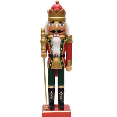 gold christmas nutcracker