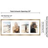 PosterPalooza | Metallic Gold Bronze Finish Collage Frame - White Mat, 20 Frame Sizes, UV Acrylic - 2 of 4