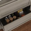 Famapy Minimalist Light Gray Kitchen Storage Cabinet,Pantry Organizer,Open Shelves+Drawers for Organized Pantry/ Dining Room - 2 of 4