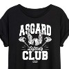 Women's - Marvel - Thor Asgard Lift Club Oversized Graphic T-Shirt - 2 of 4
