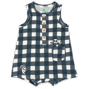 Disney Junior Baby Henley Sleeveless Romper Newborn to Infant - 1 of 4