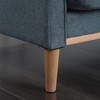 Sapphtopaz Loveseat Sofa with with USB Outlet, Waterproof Sofa with Wood Legs Couches for Living Room,Bedroom,Apartment - 3 of 4