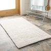 Bath Mats and Rugs Collection PMB652 Hand Tufted Bath Mat -Natural-2'3"x3'9"-"Safavieh. - 2 of 2
