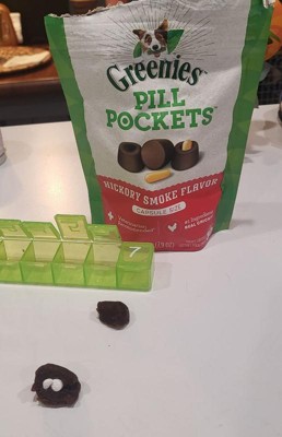 Greenies Capsule Size Pill Pockets Hickory Smoke Flavor Beef Chewy