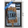 Trends International NHL Utah Hockey Club - Logo 24 Framed Wall Poster Prints - 3 of 4