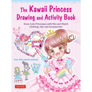 The Kawaii Princess Drawing and Activity Book - by  Poplar Publishing (Paperback) - 1 of 1