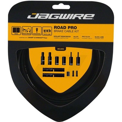 Jagwire Pro Polished Road Brake Kit Brake Cable & Housing Set