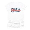 Simply Sage Market Women's Checkered America Short Sleeve Graphic Tee - 2 of 4