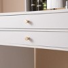 PAGED Small Vanity Desk with Mirror Dressing Table with Chair, Drawers for Bedroom, Dressing Room, Bathroom - 4 of 4