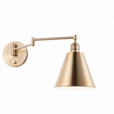 Maxim Lighting Library 1 - Light Swing Arm Lamp in  Heritage