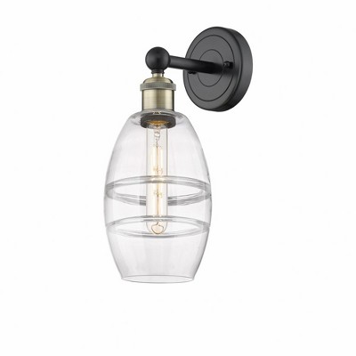 Vaz - 1 Light Wall Sconce In Industrial Style-10.38 Inches Tall and 5.88 Inches Wide