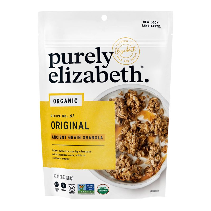 Purely Elizabeth Original Grain Granola - 10oz, 1 of 8