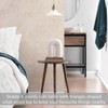 MH London Bond 20" Solid Wood End Table Triangular Top - 3 of 4