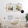 Stupell Industries Abstract Sunshine Florals 2pc Framed Print Under Glass Set - 3 of 4