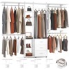 Aheaplus 96'' Wide Heavy-duty Closet Organizer System with Drawers and Tower Kit - 2 of 4