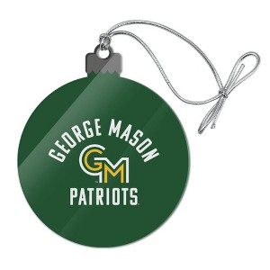 George Mason University Patriots Logo Acrylic Christmas Tree Holiday Ornament - 1 of 4