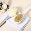 Unique Bargains Long Handle Bath Brush 4.33"x2.56" 1 Pc - 4 of 4