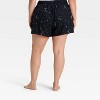 Women's Halloween Flannel Boxer Pajama Shorts - Hyde and EEK! Boutique™ - 2 of 3