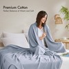 Luxury Bamboo Cotton Blanket – Oversized, Breathable, Jacquard Weave for All-Season, Eco-Friendly Comfort - 4 of 4