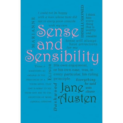 Sense and Sensibility - (Word Cloud Classics) by  Jane Austen (Paperback)