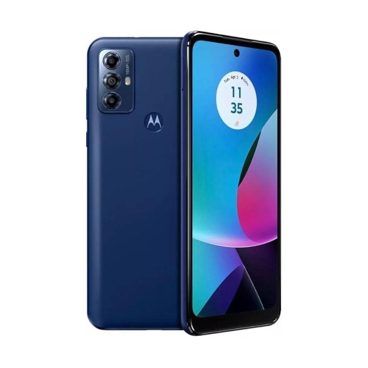 AT&T Motorola Moto G Play (2023) XT2271-3 3/32GB Navy Blue – 6.5" 90Hz Display, Up to 3-Day Battery, 16MP Triple Camera, AT&T Only, Water Repellent