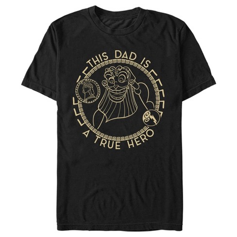 Men's Hercules Zeus This Dad Is A True Hero T-shirt : Target