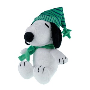 Snoopy from Peanuts in Winter green 8 inch Plush - 1 of 4