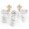 Big Dot of Happiness Religious Easter - Dessert Cupcake Toppers - Christian Holiday Party Clear Treat Picks - Set of 24 - 2 of 4