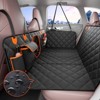 VEVOR Dog Car Seat Cover for Back Seat, 52 x 23.5 in Waterproof, 600D Heavy Duty Pet Car Seat Protectors with Mesh Window and Storage Pocket - 2 of 4