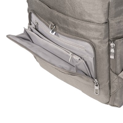 Baggallini Commuter Laptop Backpack - Sterling Shimmer — фото 4