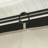 Resenkos Gazebo Pergola Privacy Panels,9.84' x 11.8' Gazebo Sidewall Set with Hooks/C-Rings, Beige - 3 of 4