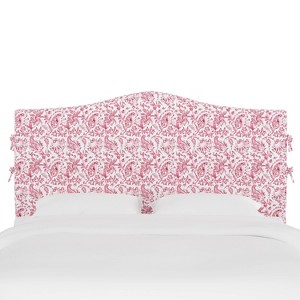 Full Slipcover Headboard Indes Red - Simply Shabby Chic