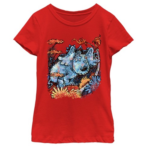 Girl's Dr. Seuss Horton Painting T-Shirt - image 1 of 4