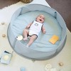 Babymoov Aquani Portable Playpen Kiddie Pool With Play Area - Marine :  Target