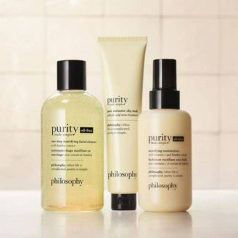 philosophy Purity Made Simple Oil-Free One-Step Mattifying Facial Cleanser - 8 fl oz - Ulta Beauty, 6 of 7