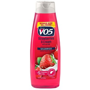 VO5 SHAMPOO MOISTURE MILKS STRAWBERRY & CREAM 12.5OZ - 1 of 4