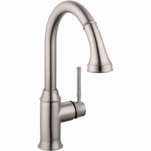 Hansgrohe 04215 Talis C High Arc Pull Down Kitchen Faucet With