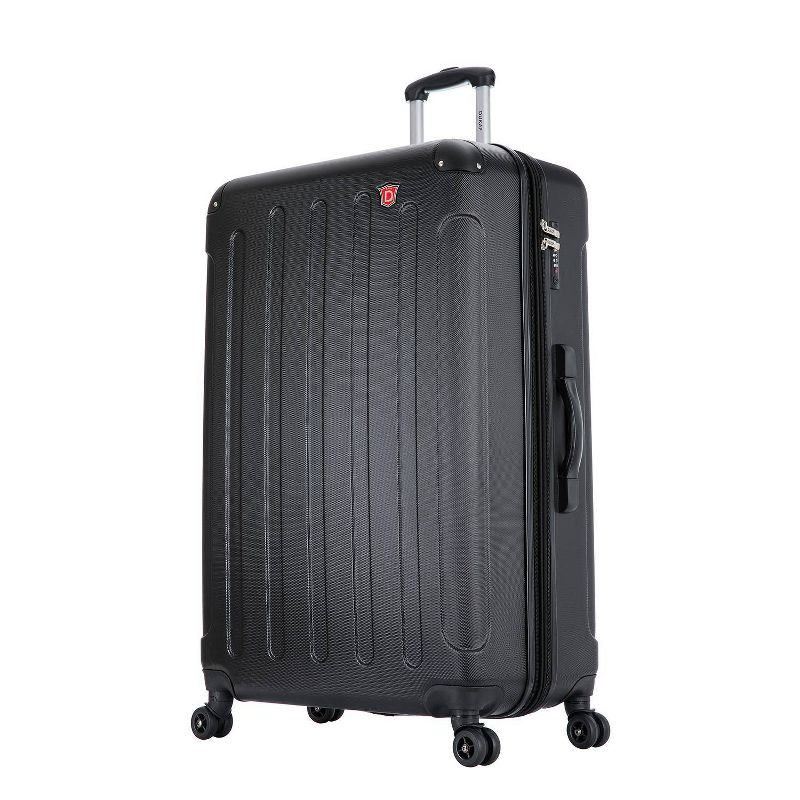 DUKAP Intely Hardside Large Checked Spinner Suitcase with Integrated Digital Weight Scale, 1 of 14