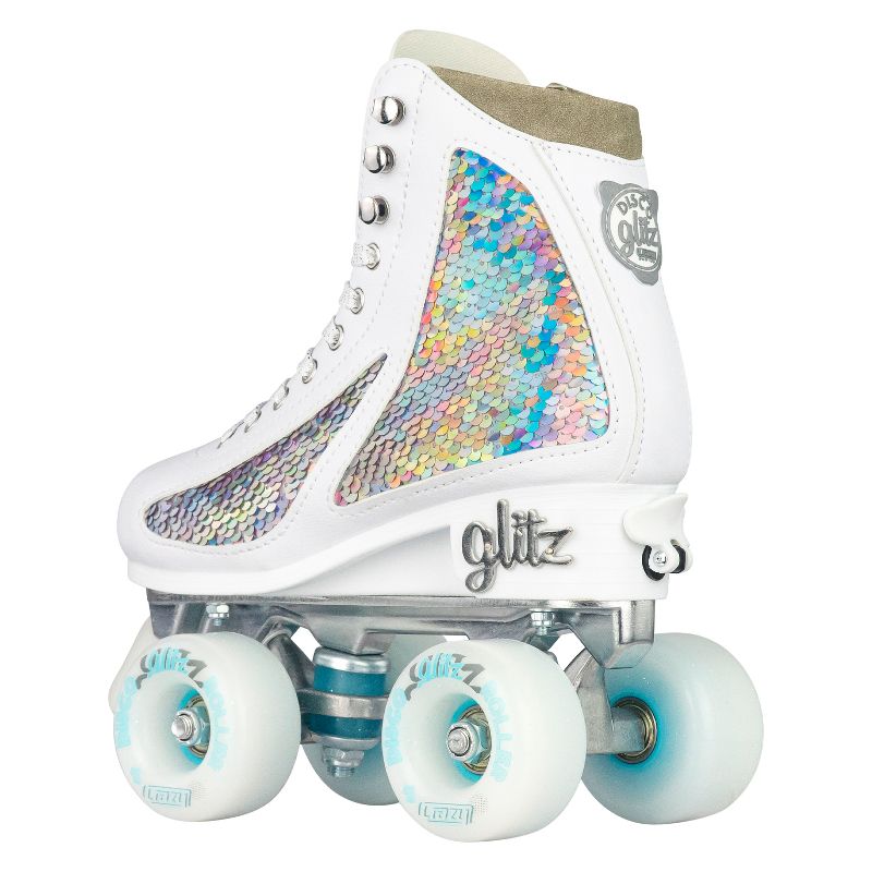 Crazy Skates Glitz Adjustable Roller Skates For Women And Girls - Size Adjustable To Fit 4 Sizes, 2 of 6