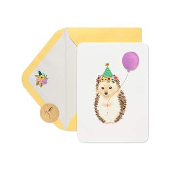Conventional Birthday Cards Birthday Hedgehog - PAPYRUS