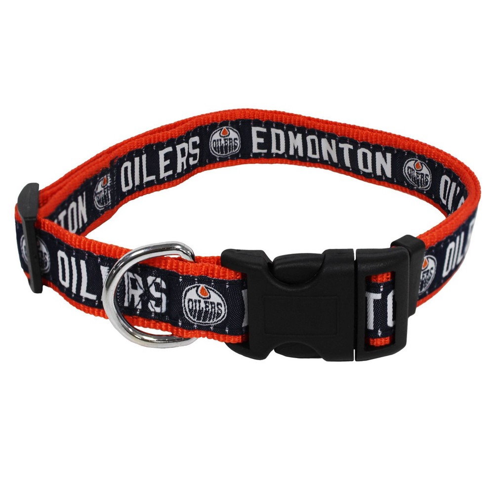 Photos - Collar / Harnesses NHL Edmonton Oilers Collar - S
