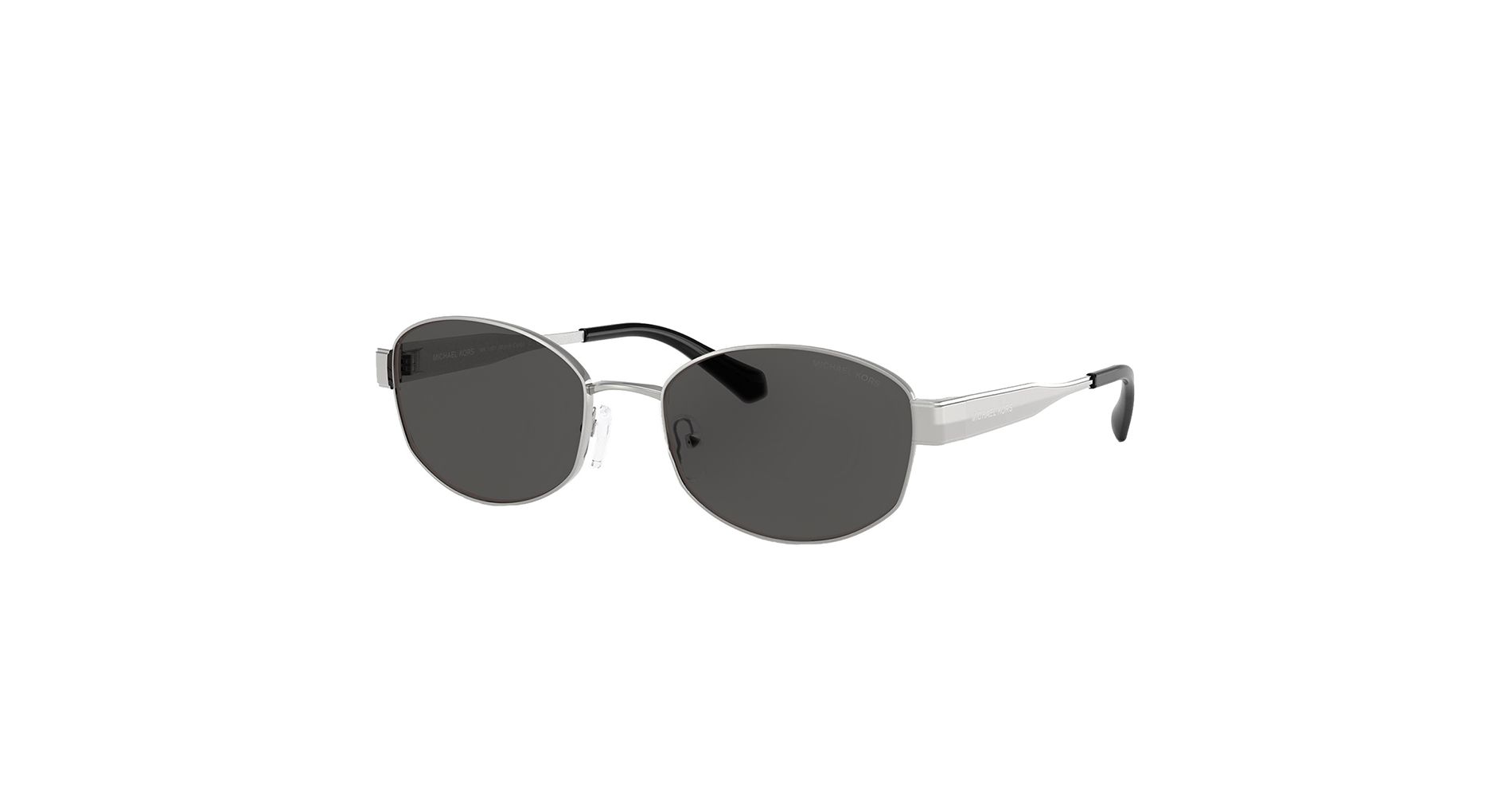 Michael Kors MONTE CARLO MK 1161 189387 Womens Oval Sunglasses Silver 56mm