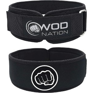 4-Inch PRO Weight Lifting Belt For Men & Women, Firm Support Nylon Belt for Deadlift & Squat (Medium: 32in - 35in Waist) - 1 of 4