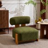Christopher Knight Home Orla Contemporary Rubberwood Boucle Upholstered Chair - 2 of 4
