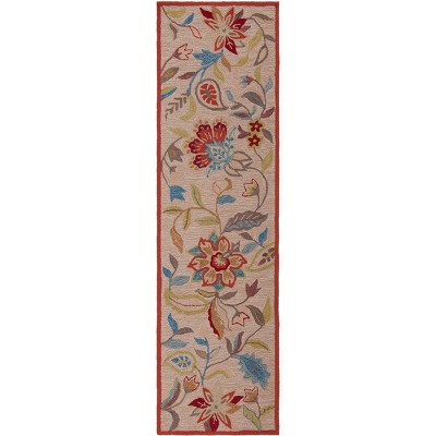 Four Seasons FRS435 Hand Hooked Area Rug  - Safavieh
