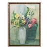 Kate & Laurel All Things Decor 18"x24" Sylvie Beaded Flowers 1880 Framed Canvas by The Art Institute of Chicago Gold - 2 of 4