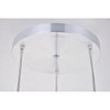 Elegant Lighting Nora Collection Pendant D14.5in H11.5in Lt:3 Black finish - 4 of 4