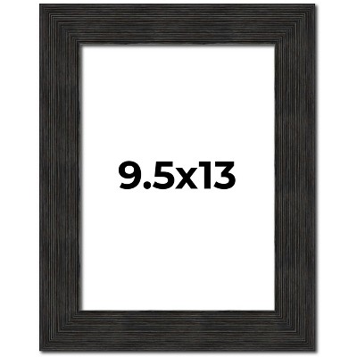 PosterPalooza | Photo Size Contemporary Black Frame - UV Acrylic, Foam Board Backing, Hanging Hardware